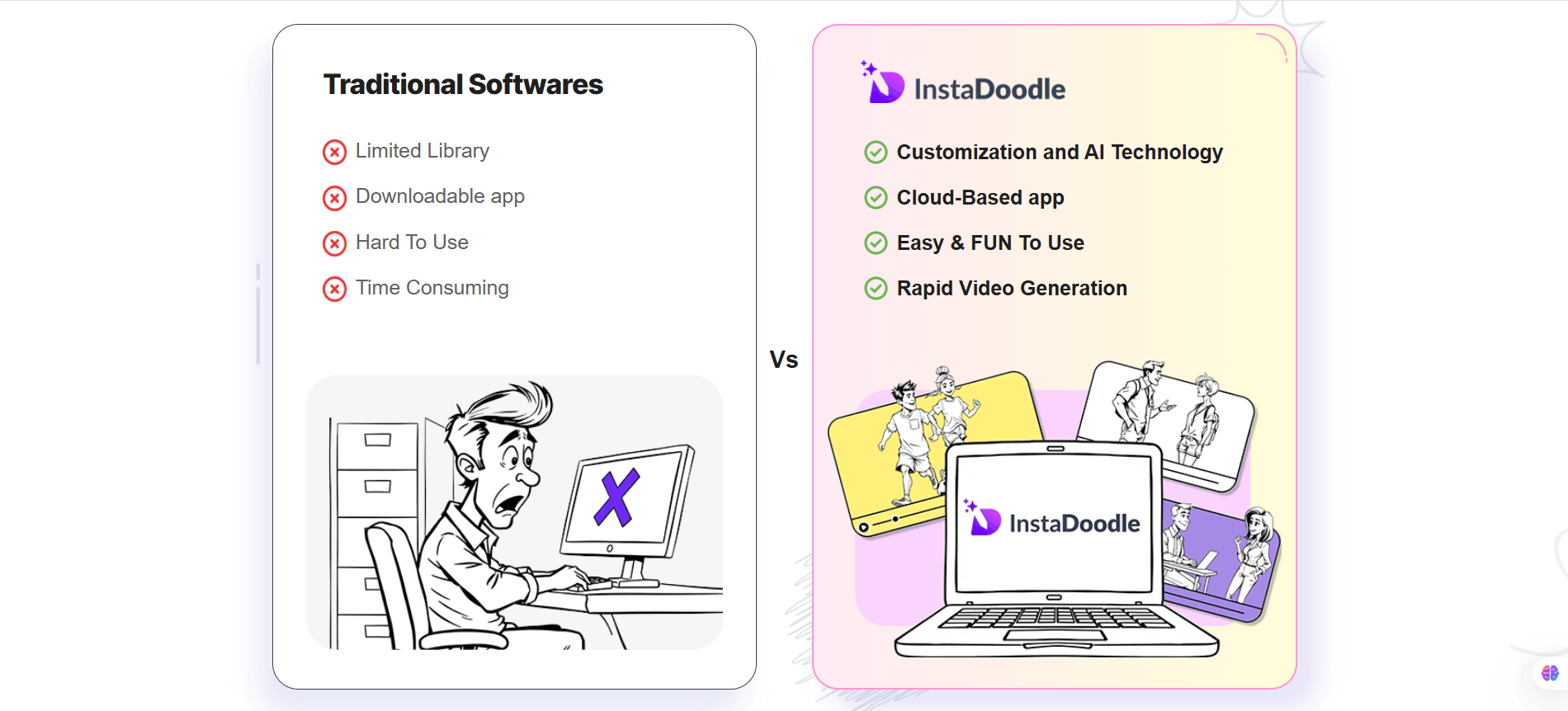 InstaDoodle benefits